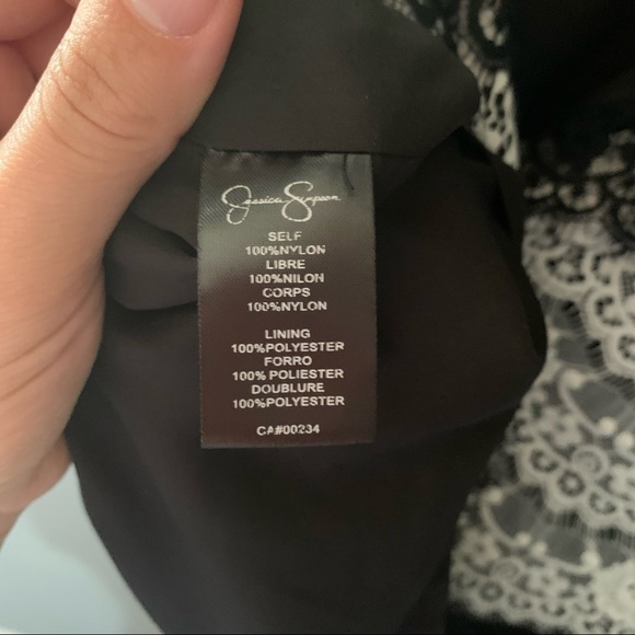 NWOT Jessica Simpson Size 8 Boho Lace Dress - Picture 7 of 7